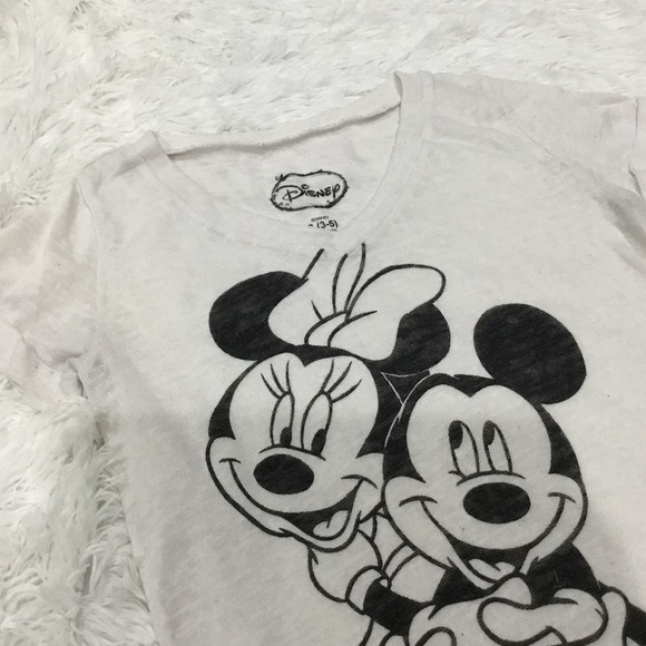 Disney Tops - Disney Mickey & Minnie Black & White Top